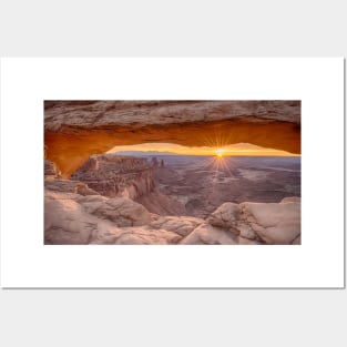 Mesa Arch Sunrise Posters and Art